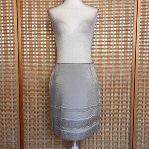 Vintage Cache satin lace skirt – size 6 🤍